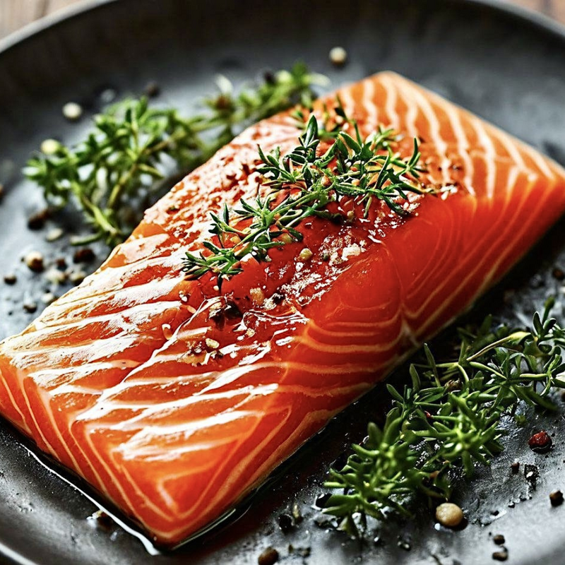 Pickled salmon