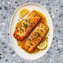 Baked salmon